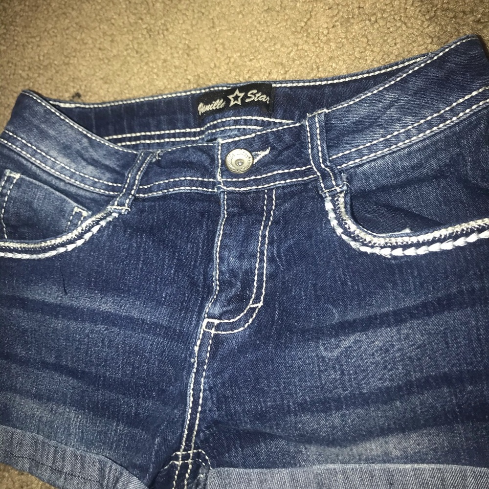 Vanilla Star Jean Shorts